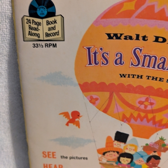 Disney Pink and Orange Learning Toy for Imaginative Play Book And Record - Picture 3 of 7